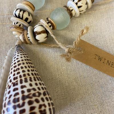 Set of Four Twine and Twig Necklaces