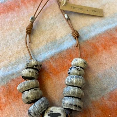 Set of Four Twig and Twine Necklaces Lot Two