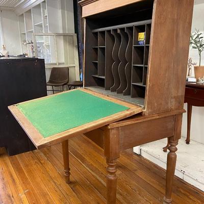 Antique Secretary Desk with Key