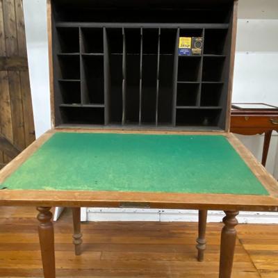 Antique Secretary Desk with Key