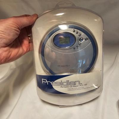 Two Presidian Portable CD Players (LR-JS)