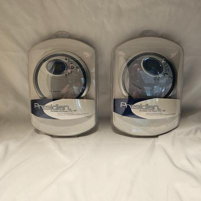 Two Presidian Portable CD Players (LR-JS)