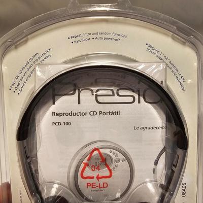 Two Presidian Portable CD Players (LR-JS)