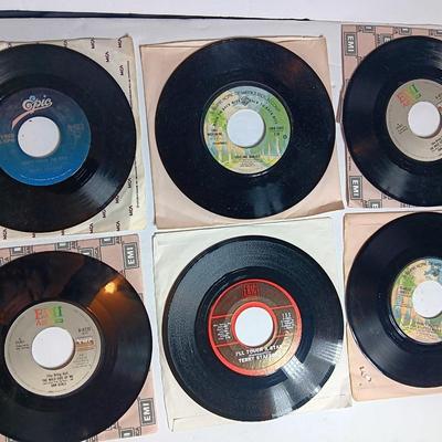 45 LP Records - Ricky Skaggs - Dan Seals - Terry Stafford and more!
