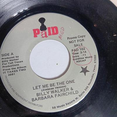 SIX 45 LP Records - Pake McEntire - Billy Walker - Ricky Skaggs and more