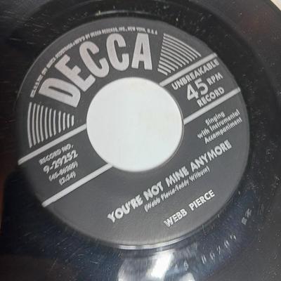 SIX 45 LP Records - POCO - George Strait - Don Williams - and more!