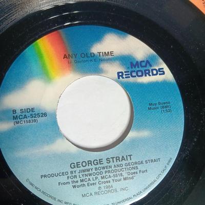 SIX 45 LP Records - POCO - George Strait - Don Williams - and more!