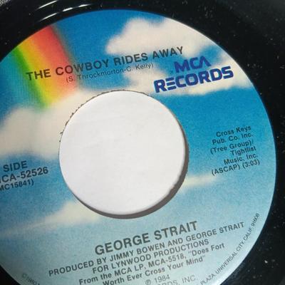 SIX 45 LP Records - POCO - George Strait - Don Williams - and more!