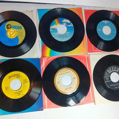 SIX 45 LP Records - POCO - George Strait - Don Williams - and more!