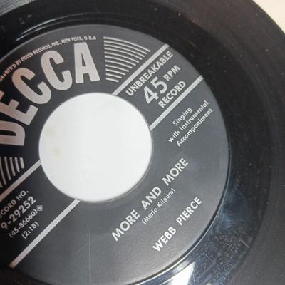 SIX 45 LP Records - POCO - George Strait - Don Williams - and more!