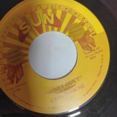 SIX 45 LP Records - Charlie Pride - Hank Thompson - Carl Perkins and more!