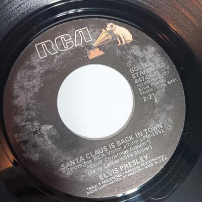 THREE 45 LP Records -Elvis Presley Collectibles!