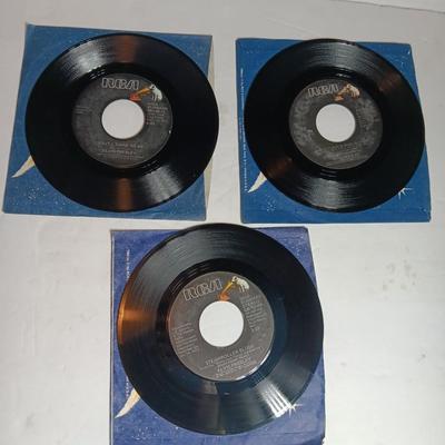 THREE 45 LP Records -Elvis Presley Collectibles!
