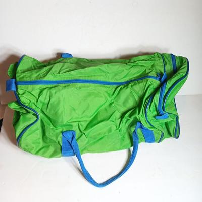Duffle bag with medical supplies - Knee brace - wraps - tape and more