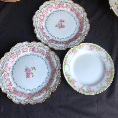 LOT 5K: Vintage Pink & Floral China - Nippon, Mikasa, Queen Anne, Edwin M Knowles, Aynsley & More