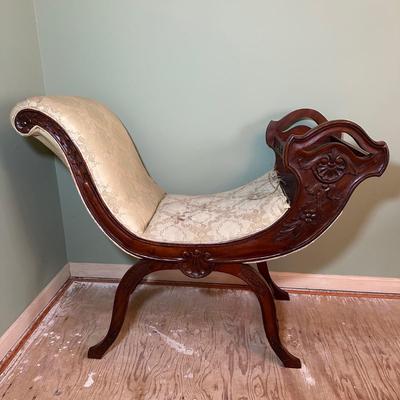 LOT 49D: Antique Gossip Chair