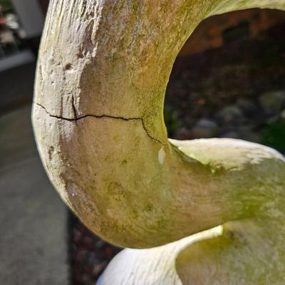 Cement Heron Yard Sculpture (BY-DW)