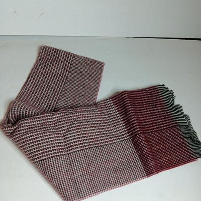 Pendleton lambswool scarf with another scarf and gloves
