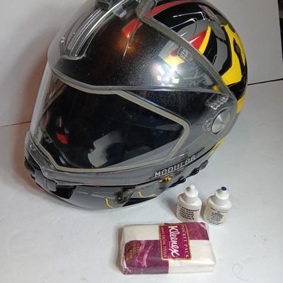 DOT Skidoo team BRP Modular Helmet with extras!