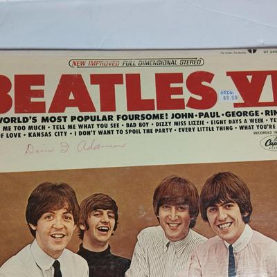 BEATLES VI Collectible LP Record VGC ST 2358 Vintage Beatles Album
