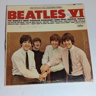 BEATLES VI Collectible LP Record VGC ST 2358 Vintage Beatles Album