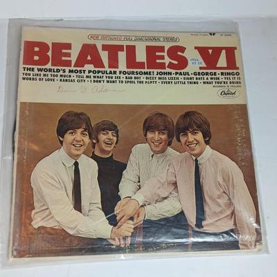 BEATLES VI Collectible LP Record VGC ST 2358 Vintage Beatles Album