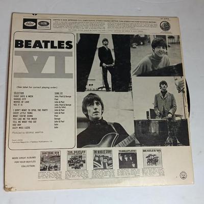 BEATLES VI Collectible LP Record VGC ST 2358 Vintage Beatles Album