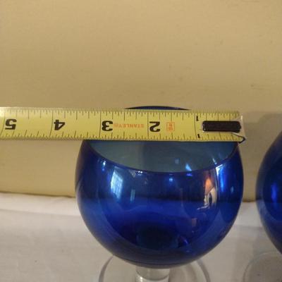 Set of Eight Short Stem Wine/Water Goblets