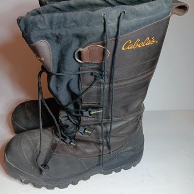 Nice Cabela's Thinsulate Snow Boots Size 14