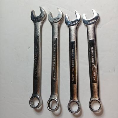 Craftsman Wrenches 14 MM - 15 MM - 16 MM - 17MM - CRAFTSMAN TOOLS