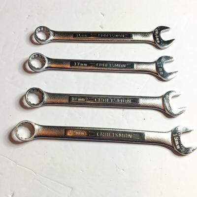 Craftsman Wrenches 16 MM - 17 MM - 18 MM - 19MM - CRAFTSMAN TOOLS