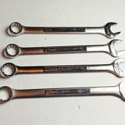 Craftsman Wrenches 22 MM - 23 MM - 24 MM - 25 MM - CRAFTSMAN TOOLS