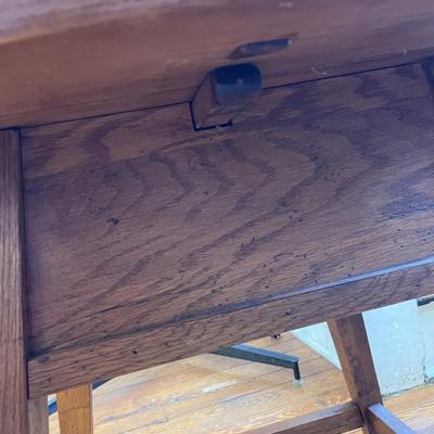 Rustic End Table