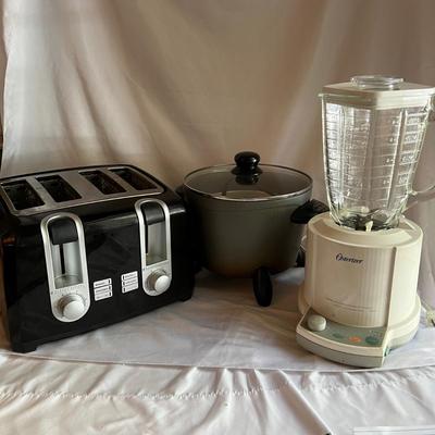 Toaster, Deep Fryer and Oster Blender (K-MK)