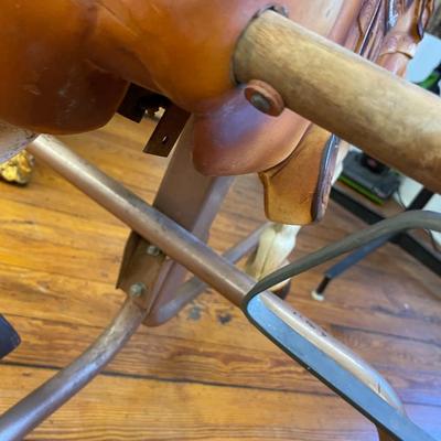 Antique Three Legged Rocking Horse