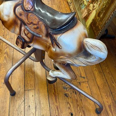 Antique Three Legged Rocking Horse