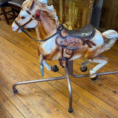 Antique Three Legged Rocking Horse