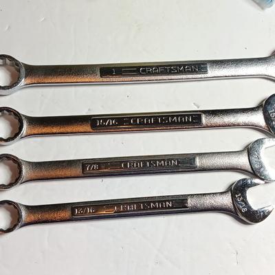 Craftsman Wrenches - 15/16 - 7/8 - 13/16 - 1" CRAFTSMAN TOOLS