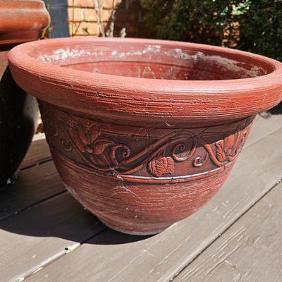 Assortment of Six Planters (BY-DW)