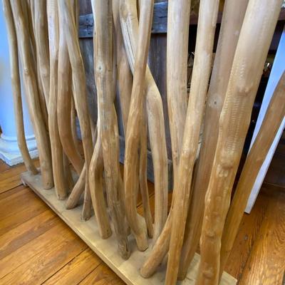 Large Wooden Room Divider Lot One