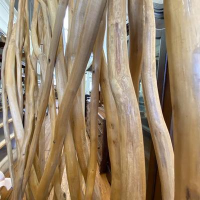Large Wooden Room Divider Lot Two