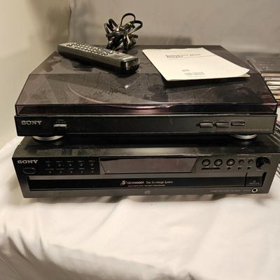 Sony CD Changer, Stereo Turntable & More (LR-JS)