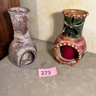 Mini Mexican Chimineas