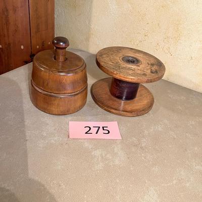 Butter mold and spool