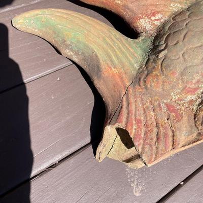 Concrete Pelican & Outdoor Fish (BY-DW)