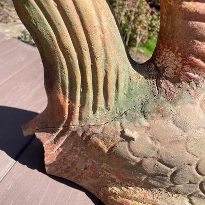 Concrete Pelican & Outdoor Fish (BY-DW)