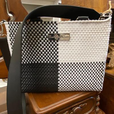 Tin Marin Woven Crossbody Purse