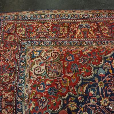 9' X 13' Hand Tied Rug As-Is