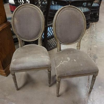 Set of 2 Restoration Hardware Chairs