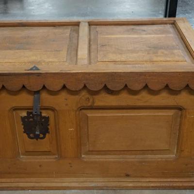 Large Wooden Trunk